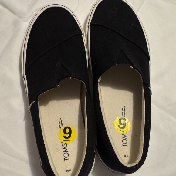 Toms Shoes - TOMS Alpargata Fenix Slip-On sneakers in black canvas